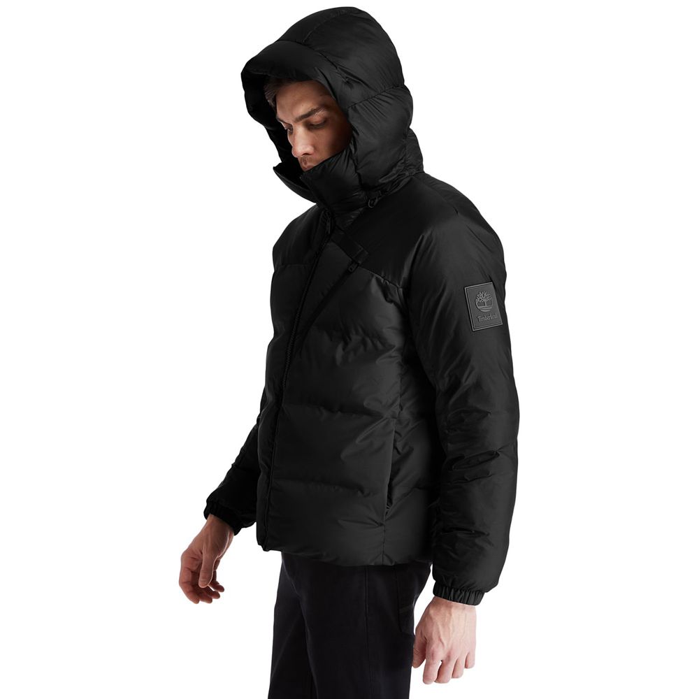 Geaca Timberland Barbati Negrii - Neo Summit Hooded Iarna - Romania - IREGKH693